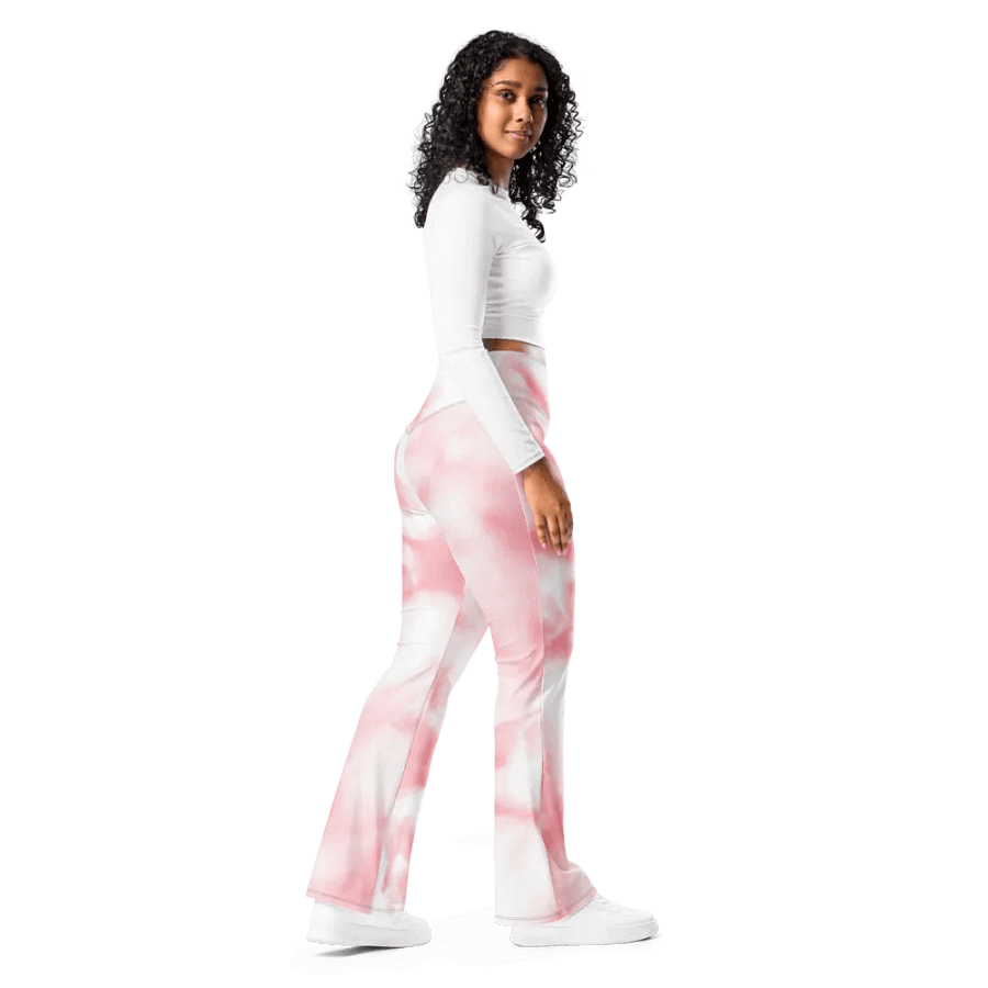 YesYes Pink Flare Leggings product image (8)