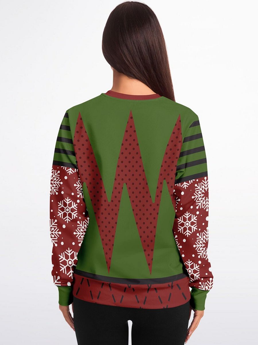 "Eat Me" Gingerbread Man Christmas Sweater | Funny Flirty Holiday Sweatshirt | Humorous Christmas Party Winter Outfit product image (4)