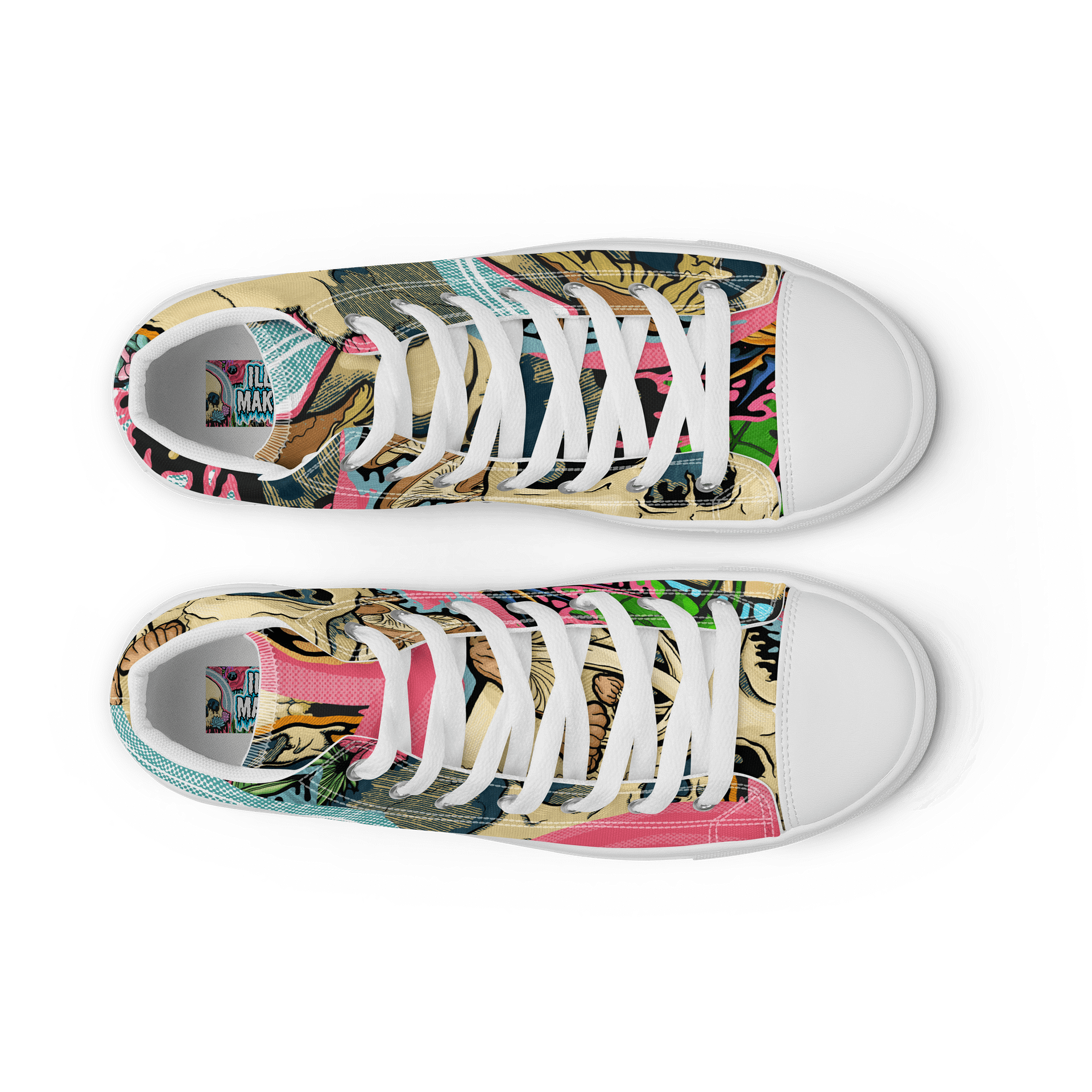 Drippy Skulls Hi-Top Shoes product image (9)