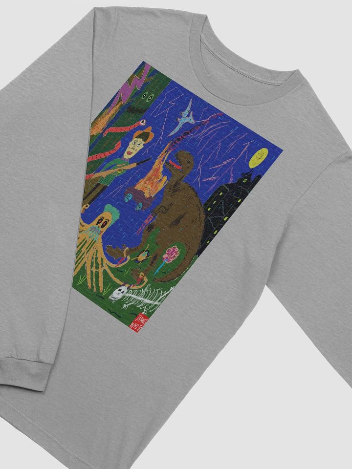 Bella+Canvas Supersoft Long Sleeve T-Shirt: monster product image (2)