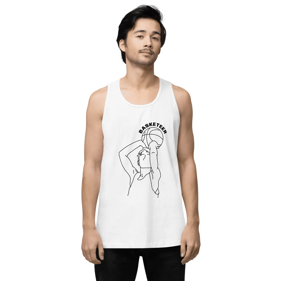 'Basketeer' Midweight Cotton Tank Top product image (7)