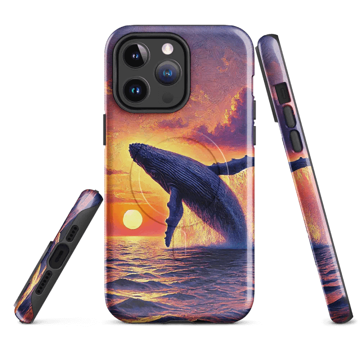 Whale&Sunset iPhone® Tough Cases product image (4)