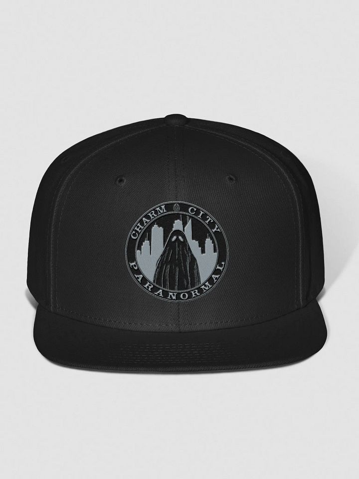 Charm City Paranormal Badge Embroidered Snapback product image (1)