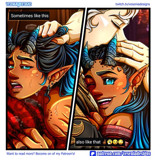 Vess and Astarion aren’t just fire and flirtation; they’re the slow burn and the soft ache too. Sometimes it’s raw, intimate,...