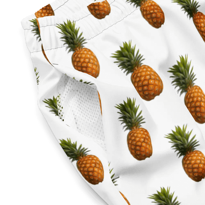 Piña Paradise Pineapple Swim Trunks product image (2)