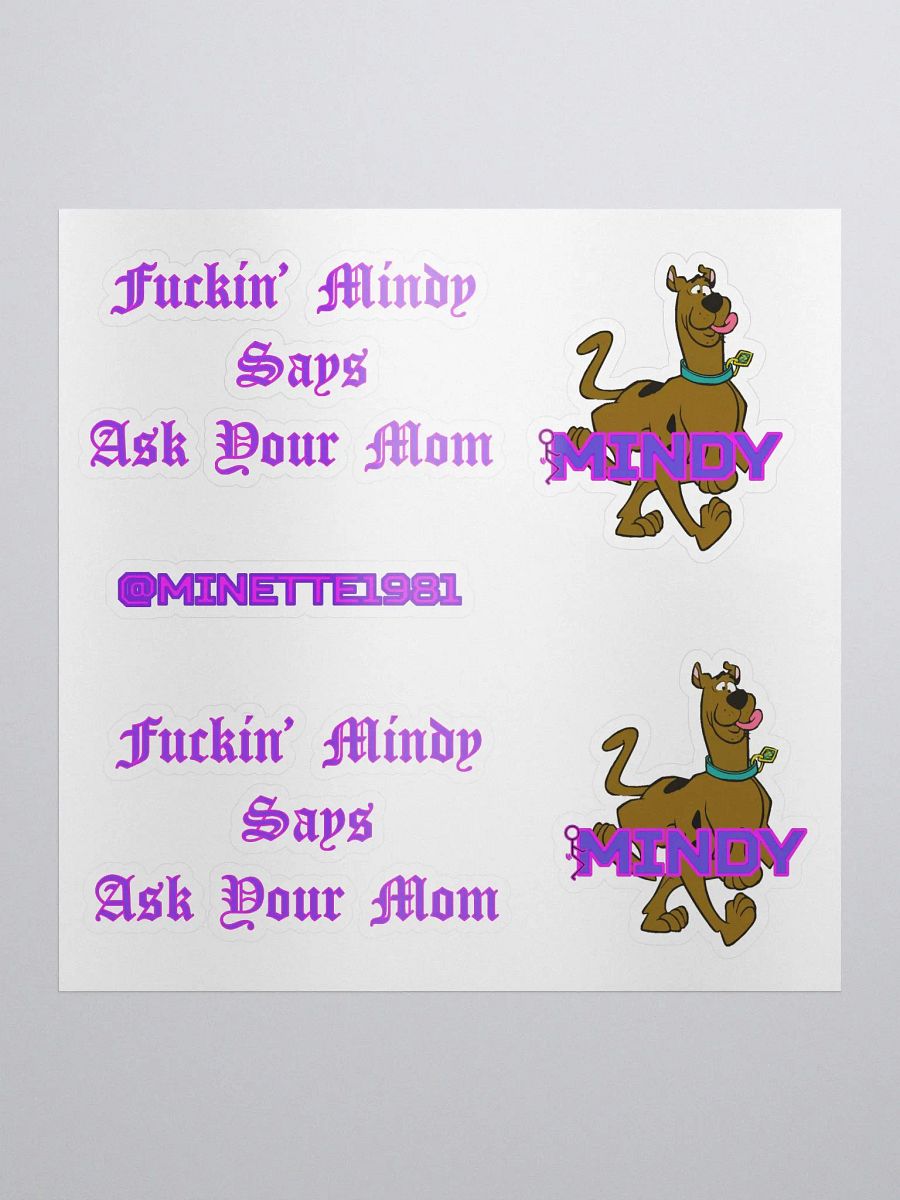 Ask Your Mom Sticker Sheet product image (1)