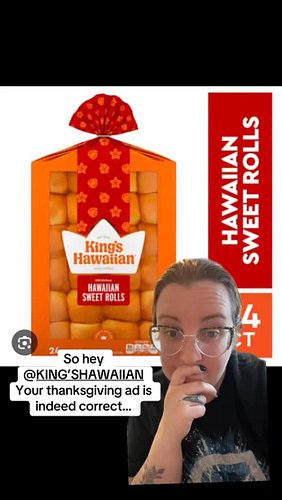 So hey @kingshawaiian - to quote @philhatesgluten : “It doesn’t have to be perfect! It just has to be SOMETHING!” #thanksgivi...