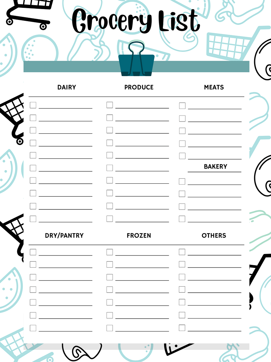 Grocery List product image (2)