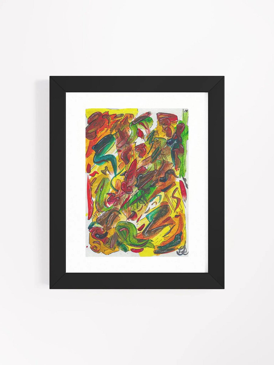 Vibrant Abstract Print 2/3 product image (11)