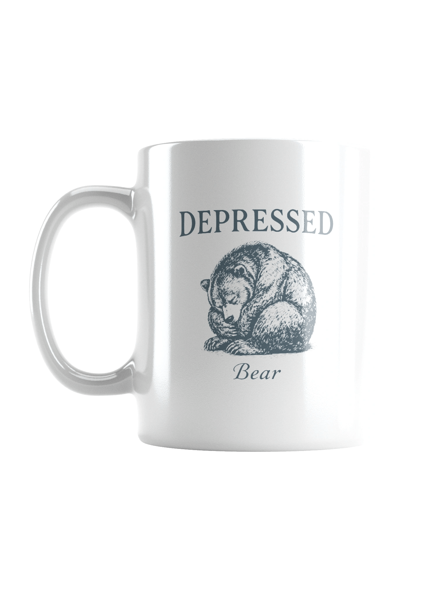 Depressed Bear Ceramic Mug product image (1)