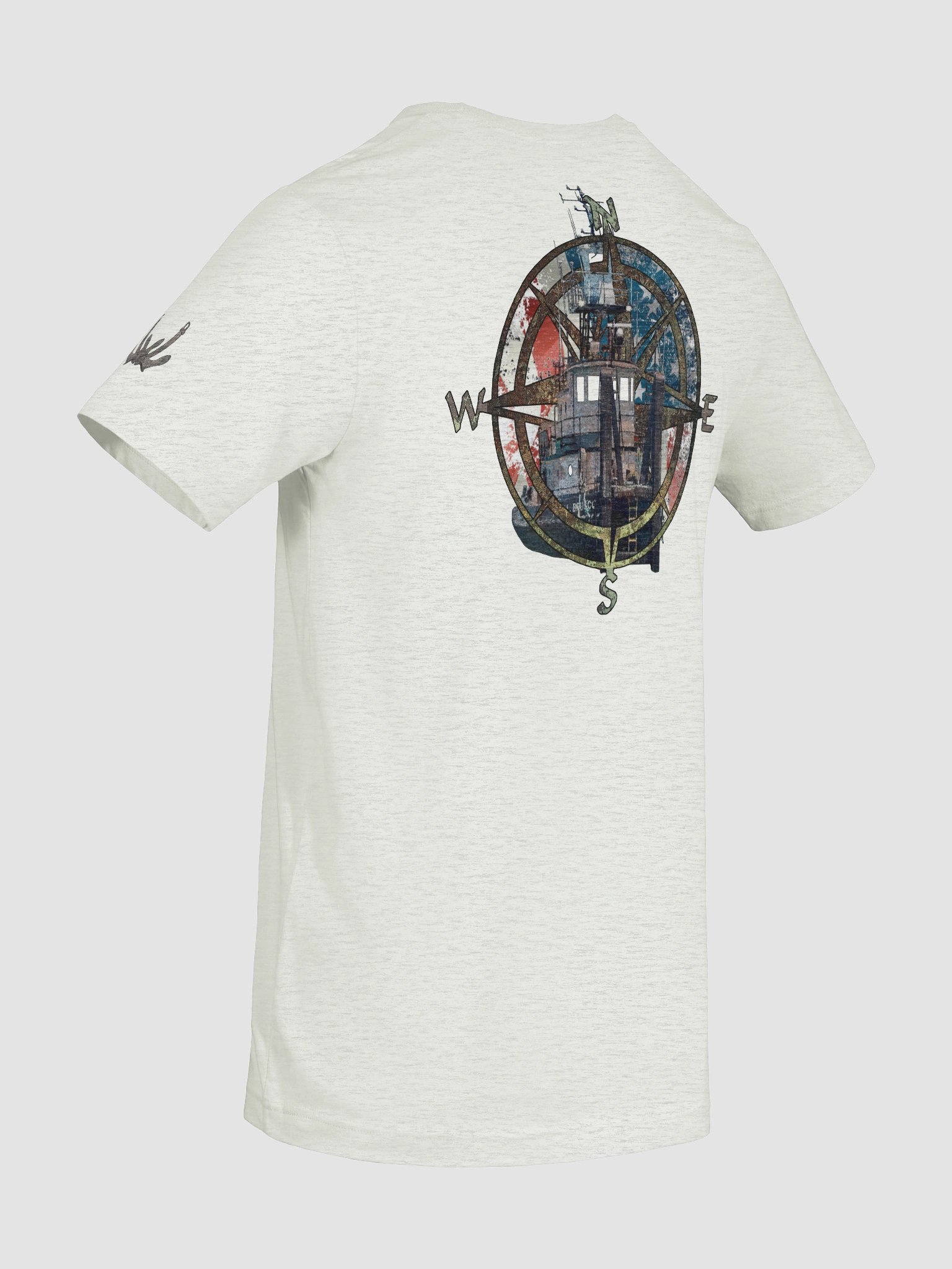 Flage Compass Rose Terri L. Brusco - T-Shirt product image (10)
