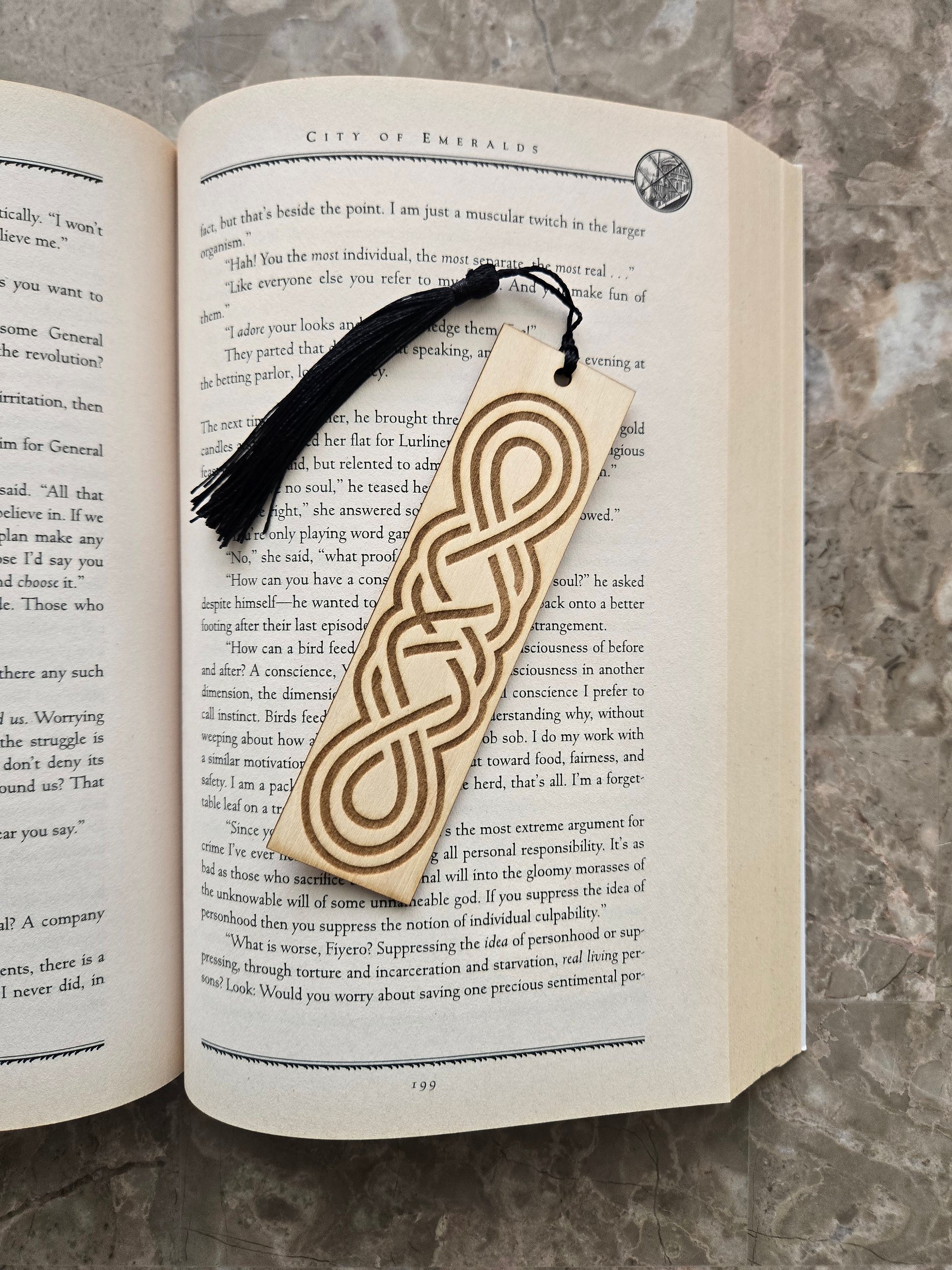 Wooden Bookmark - Celtic Knot 4 product image (2)