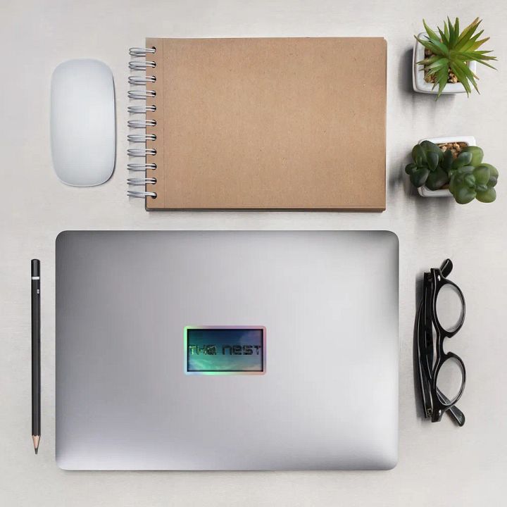 The Nest Holographic Sticker product image (2)