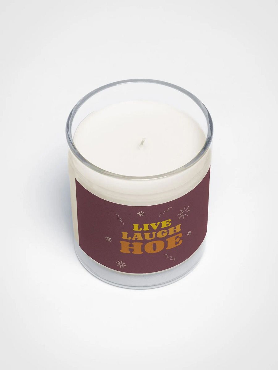 Live Laugh Hoe Candle product image (3)