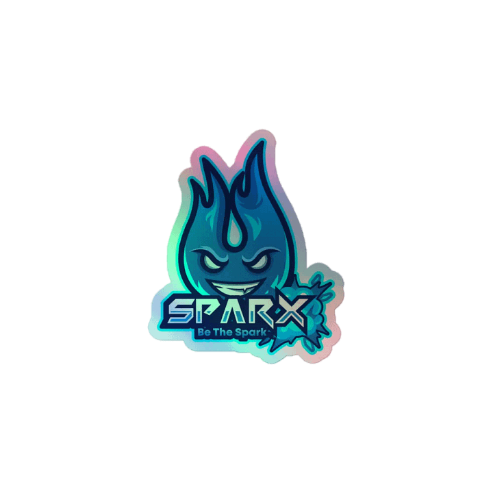 Holographic Sparx Sticker product image (1)