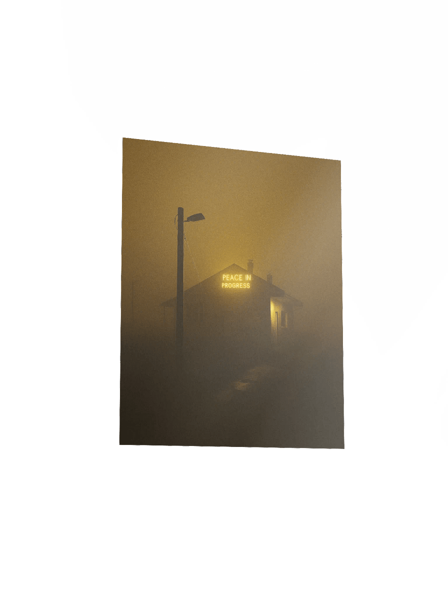 "Peace in Progress" Matte Poster product image (17)