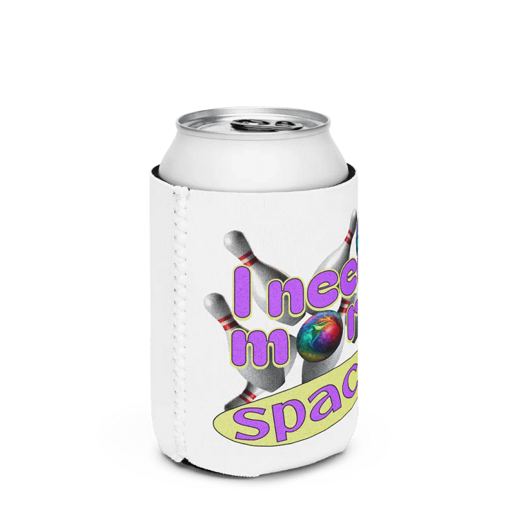 I Need More Space Bowling Cosmic Can Cooler product image (2)