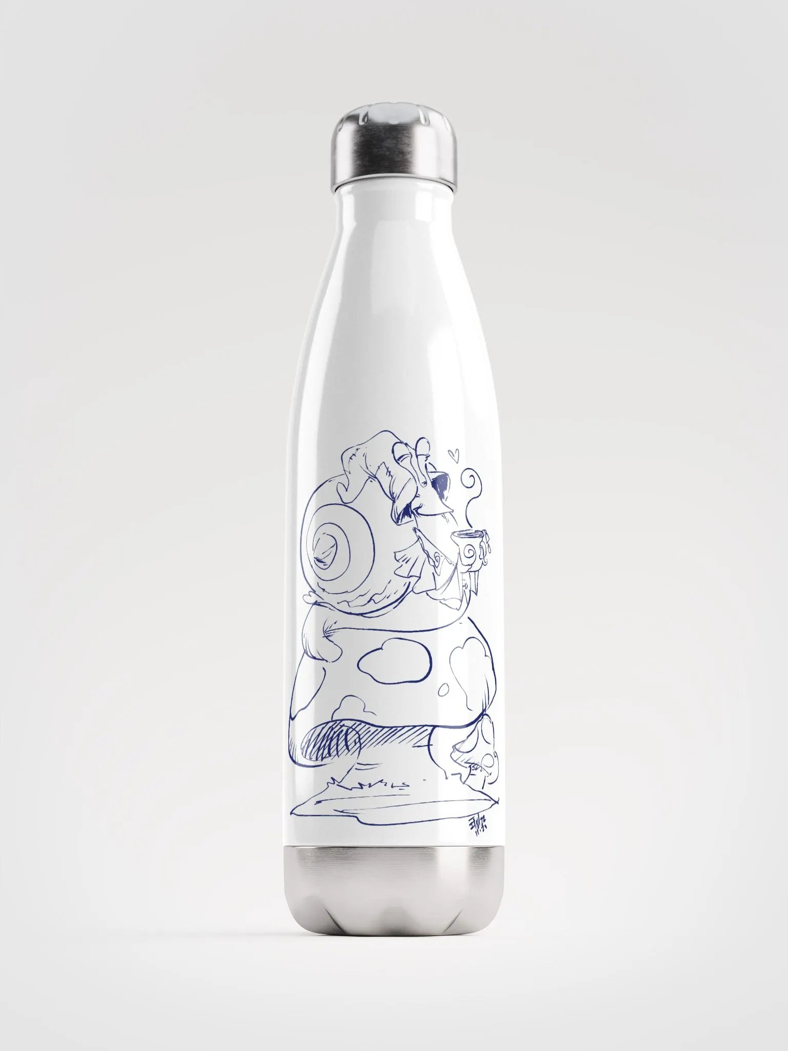 Snail Wizard Water Bottle product image (1)