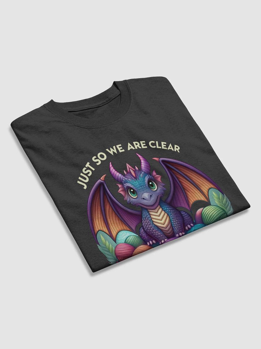 Adorable Yarn Guardian Dragon T-Shirt – Funny Knitting & Crochet Gift for Crafters product image (10)