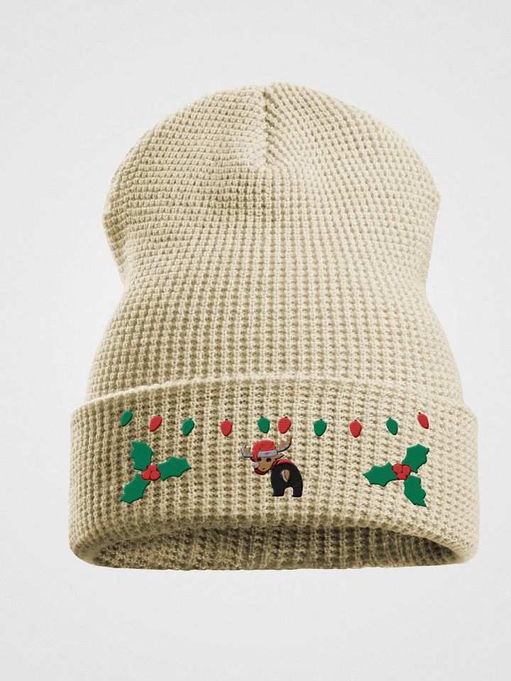 *LIMITED EDITION* HolidEh! Waffle Beanie! product image (5)