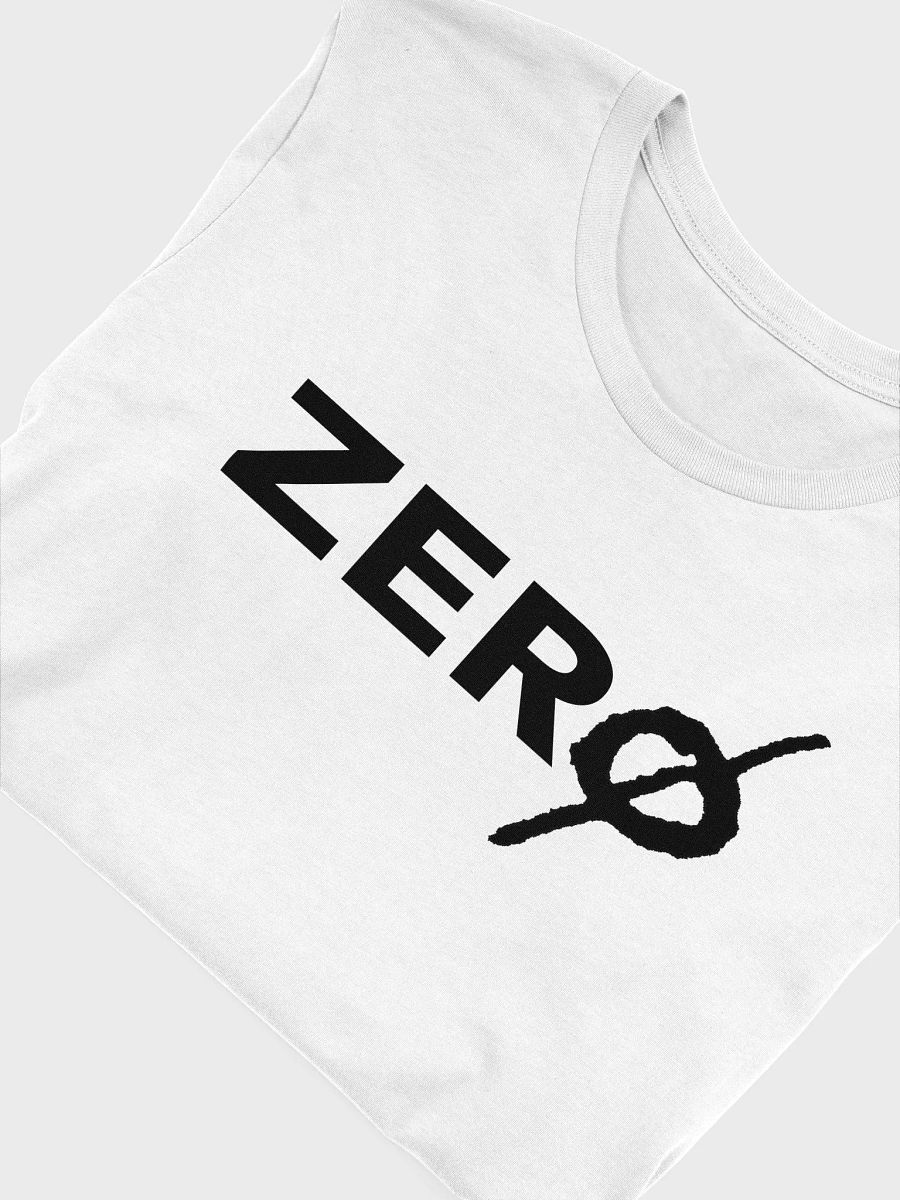 White Zero T-Shirt product image (5)