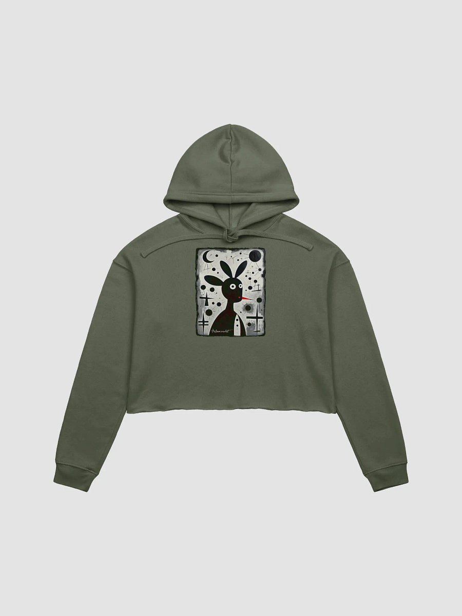 Bella+Canvas Fleece Crop Hoodie product image (4)