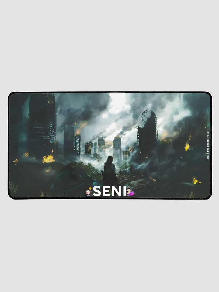 Post Apocalytic World Keyboard and Mouse Mat product image (1)