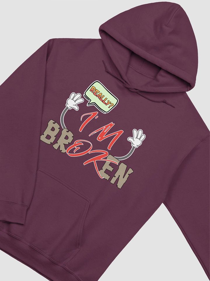 Im Broken Im Ok Playful Frustration Classic Hoodie product image (12)