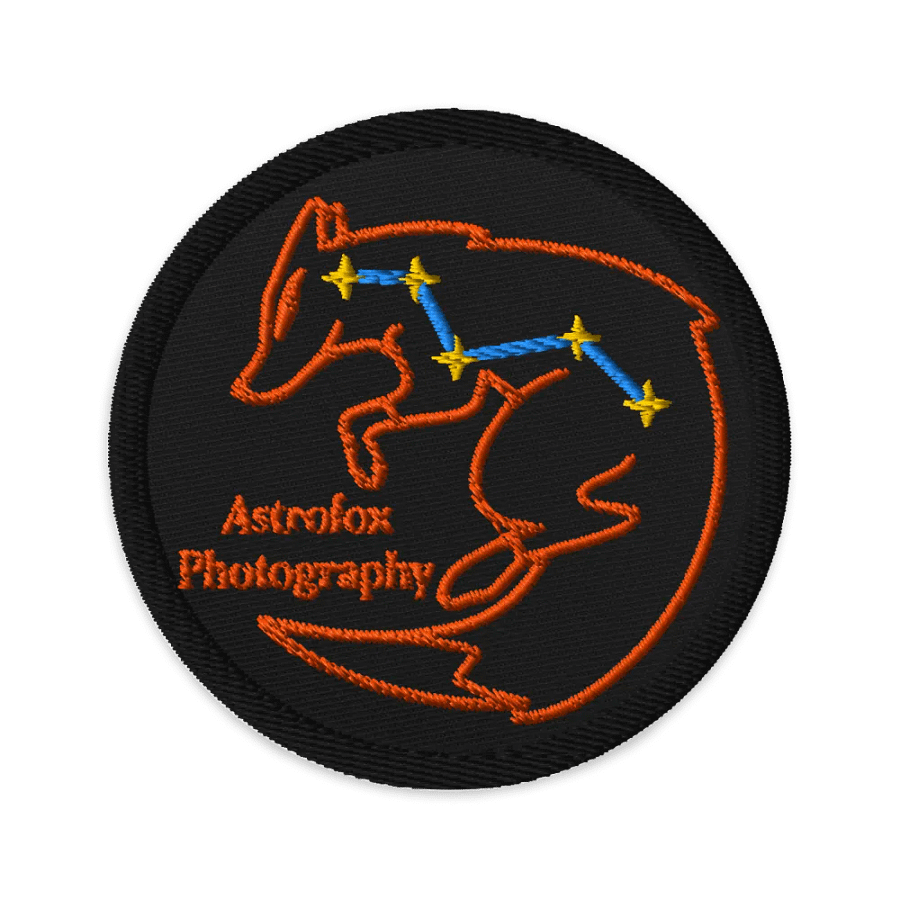 Astrofox Photography Patch (Black Background) product image (1)