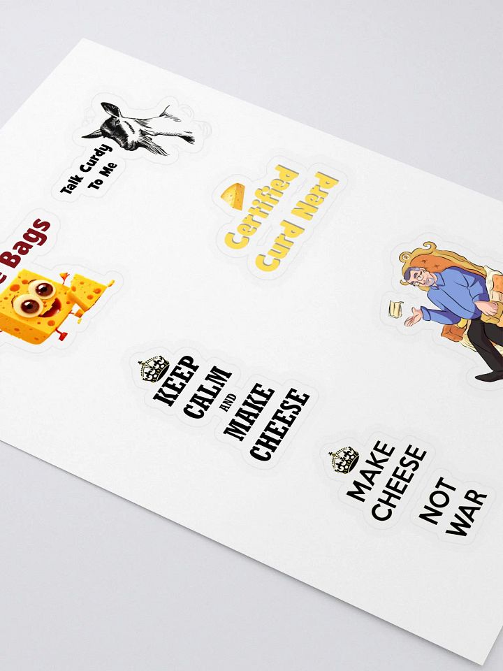 Cheesy Delights Sticker Sheet product image (2)