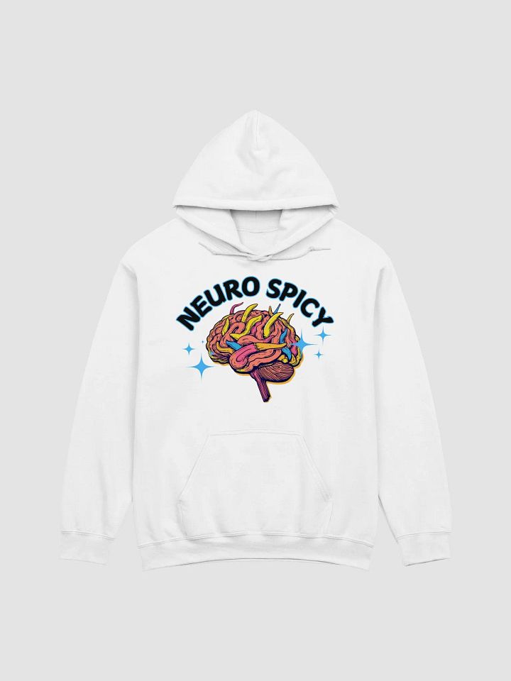 Neuro Spicy Chili Pepper Brain Neurodiverse ADHD Autism Hoodie Sweatshirt product image (2)