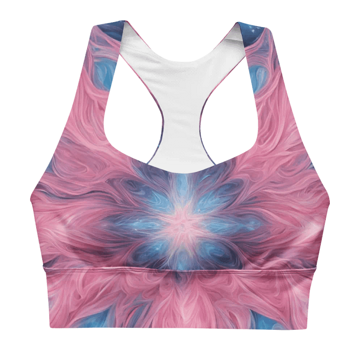 Cosmic Kaleidoscope Longline Sports Bra product image (1)