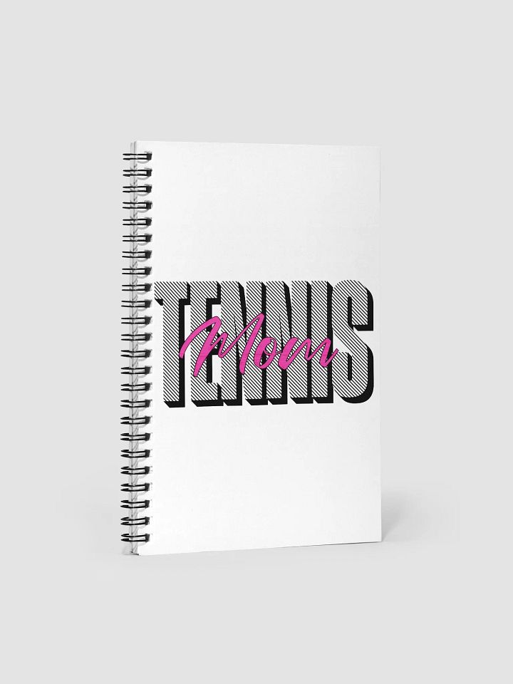 Tennis Mom Spiral Notebook product image (1)