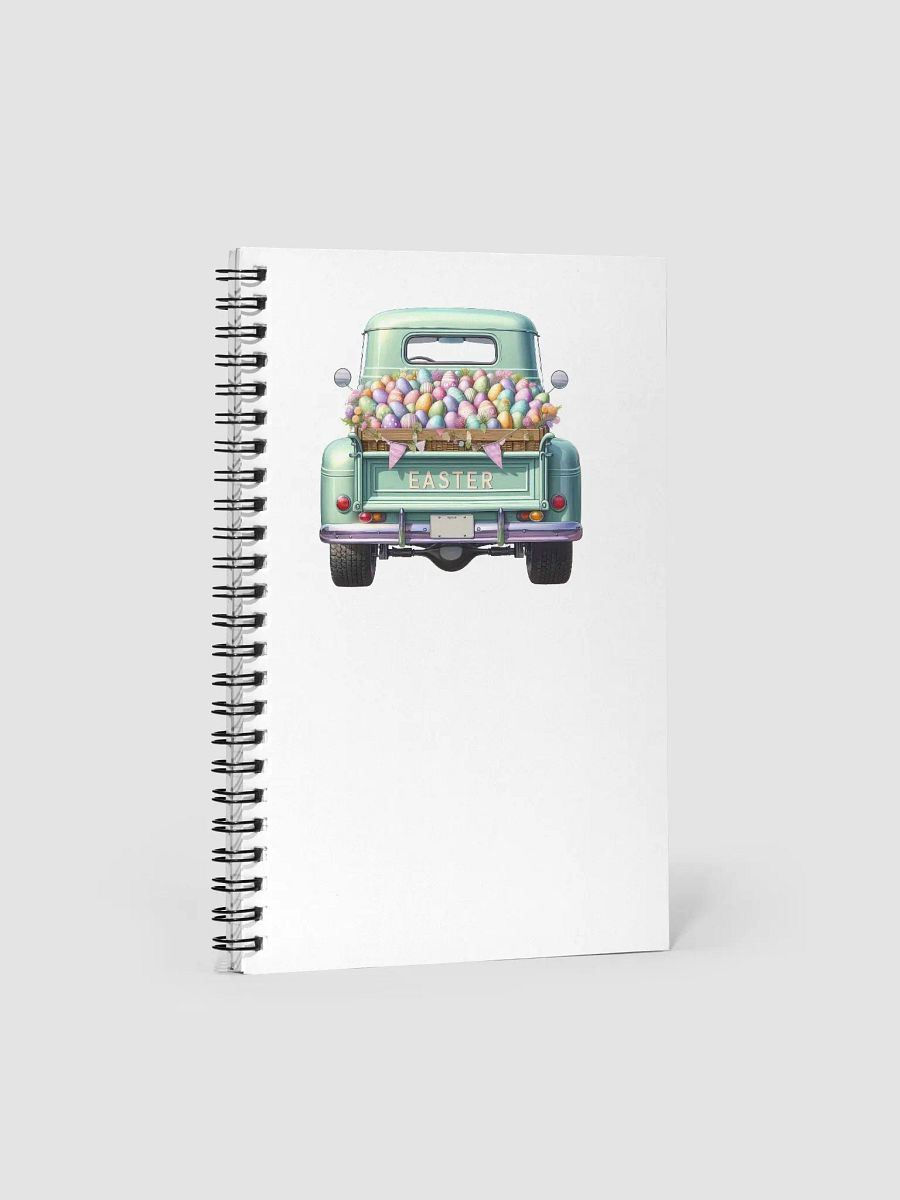 Mint Pastel Easter Truck - Notebook product image (1)