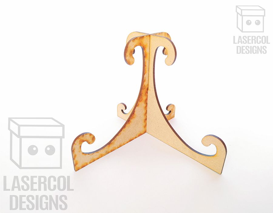 Easel Plate Stand Set 3 - Laser Cut Files product image (6)