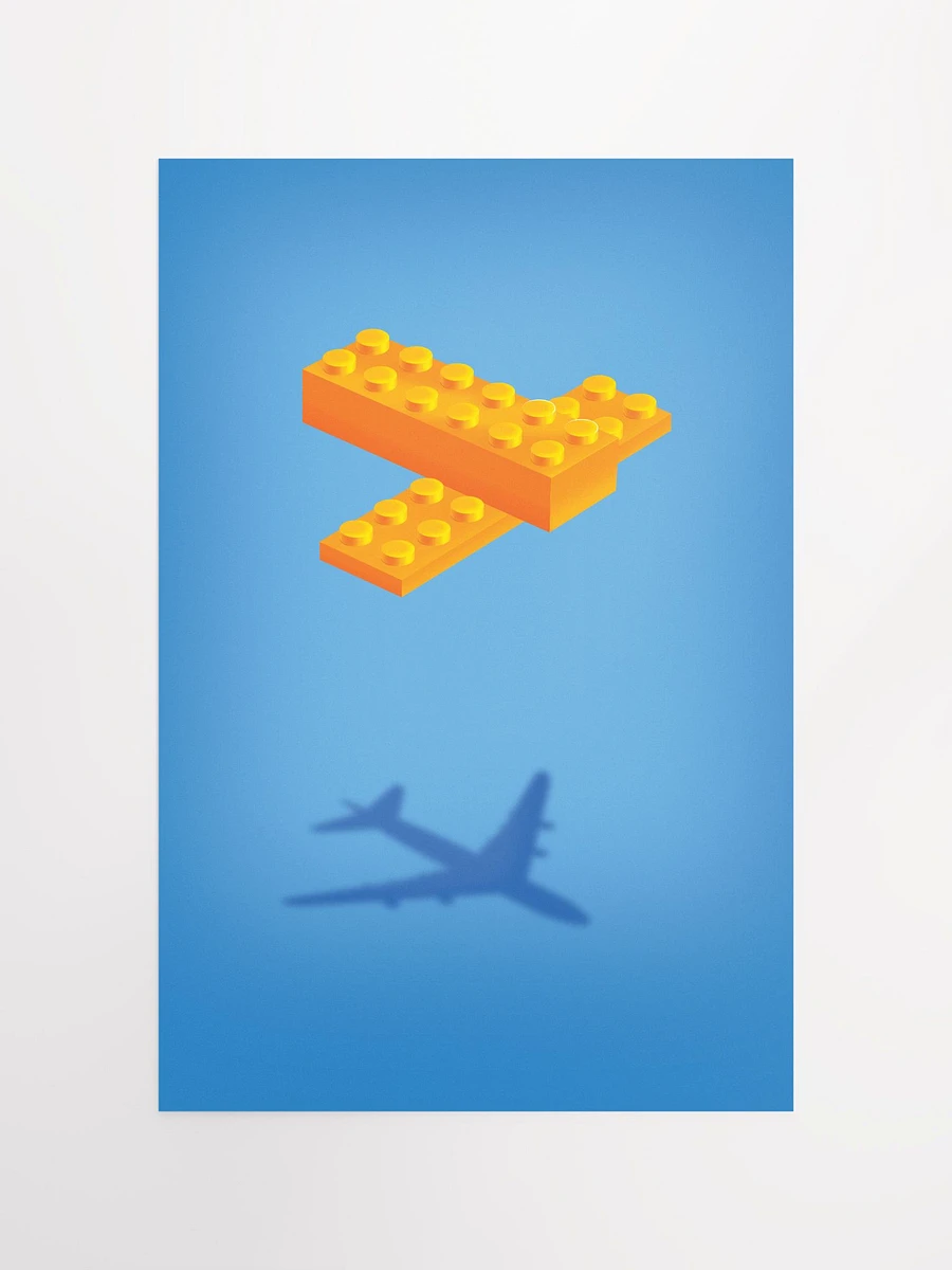 Plane (Orange) | Poster product image (5)