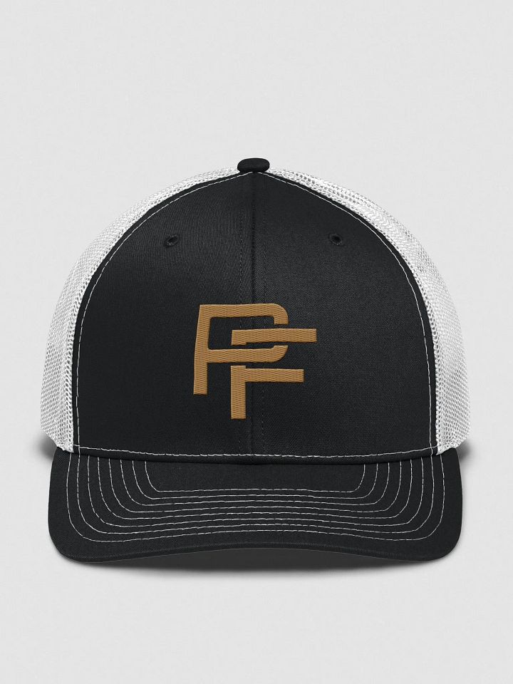 Trucker Hat (Black/White) product image (1)