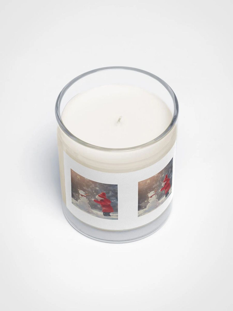 Festive Snowman Soy Wax Candle product image (3)