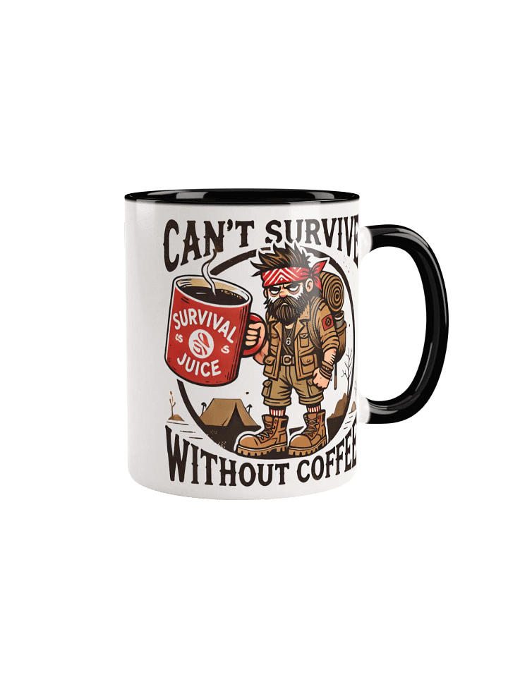 'Can't Survive Without Coffee' - Survival Juice Mug product image (2)