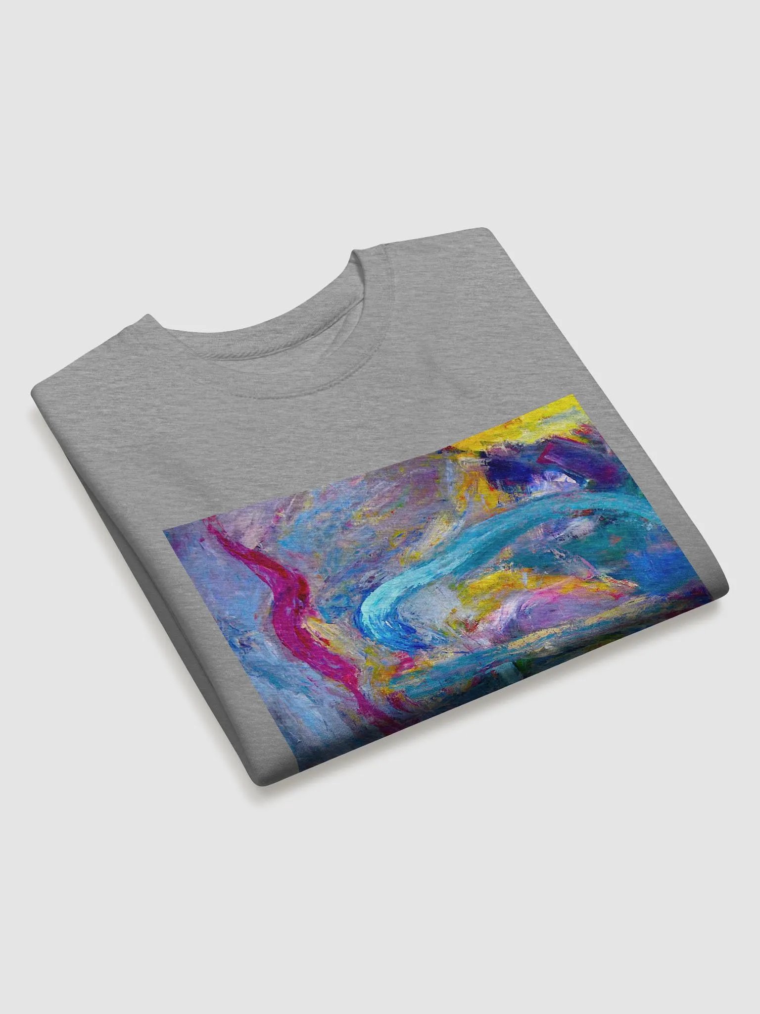 Vibrant Abstract Art Sweatshirt product image (17)