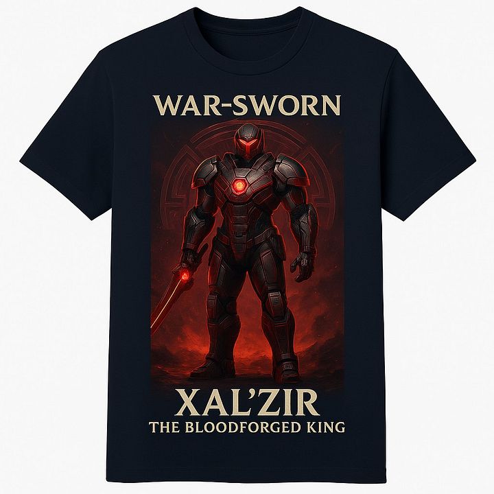 🔥 War-Sworn: Xal’zir The Bloodforged King T-Shirt product image (1)