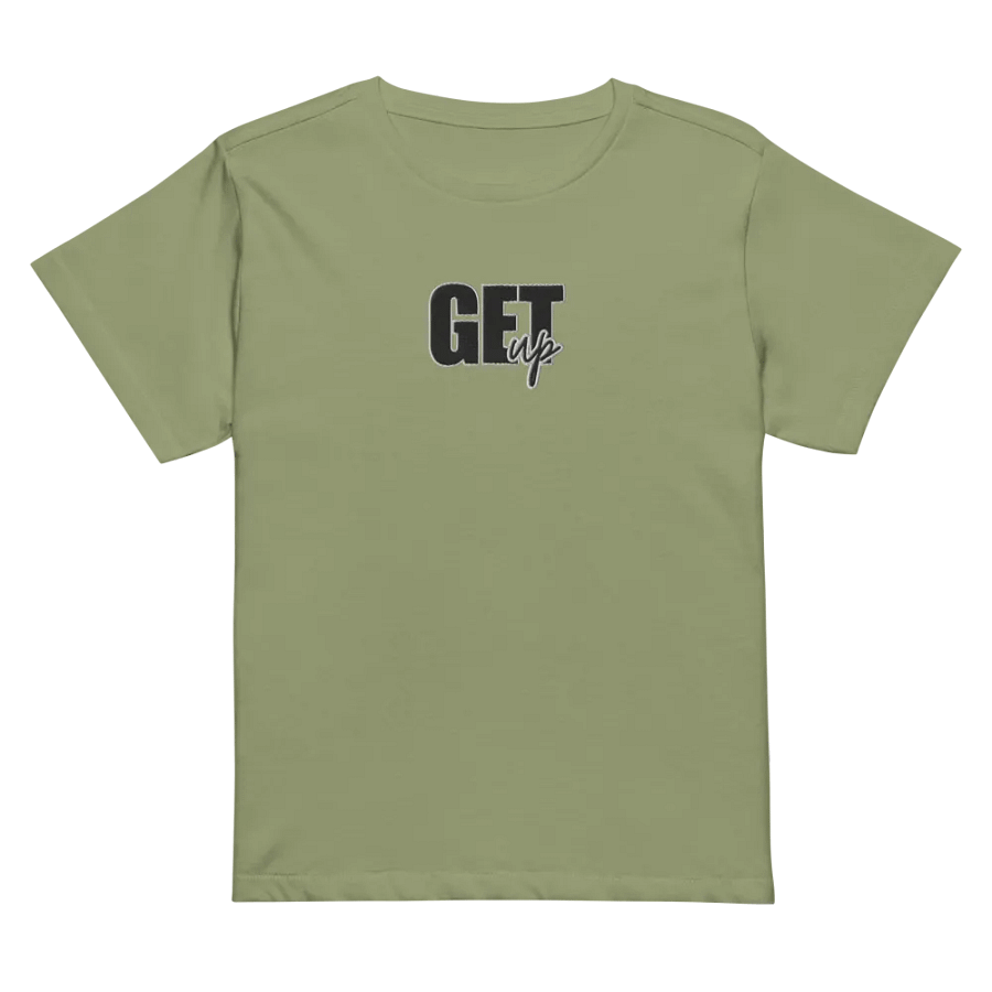 Get Up and Follow Woman's Cotton Tee product image (2)