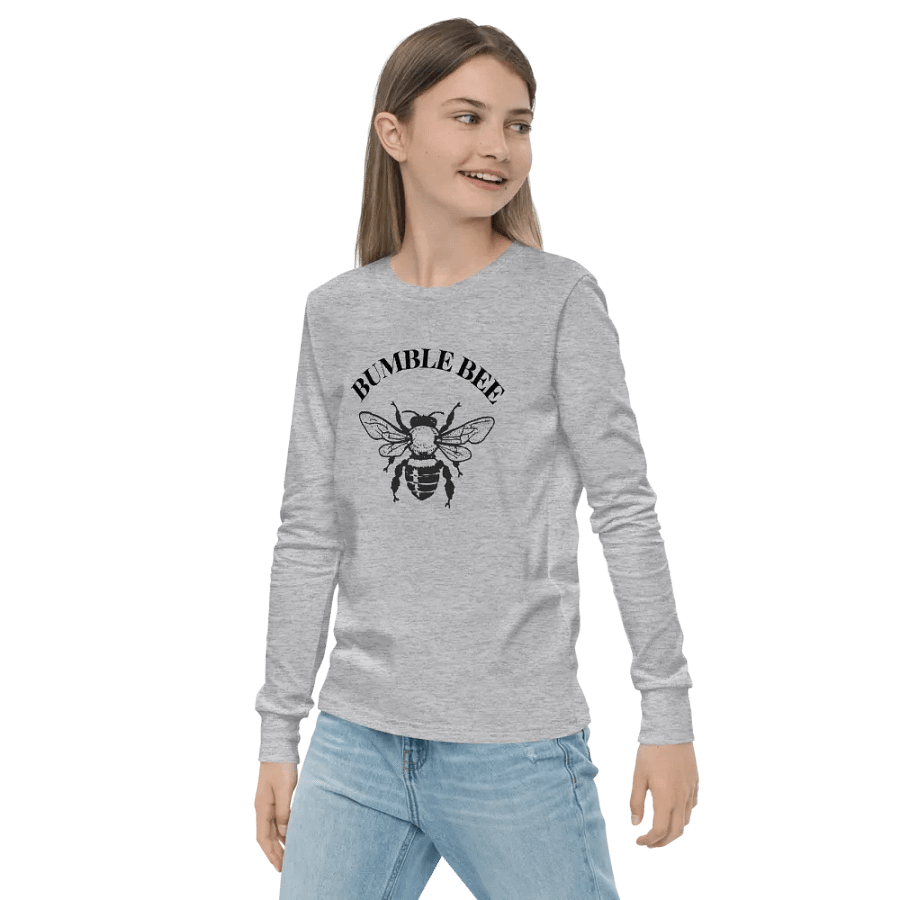 Bumble Bee Youth Long Sleeve Tee product image (4)