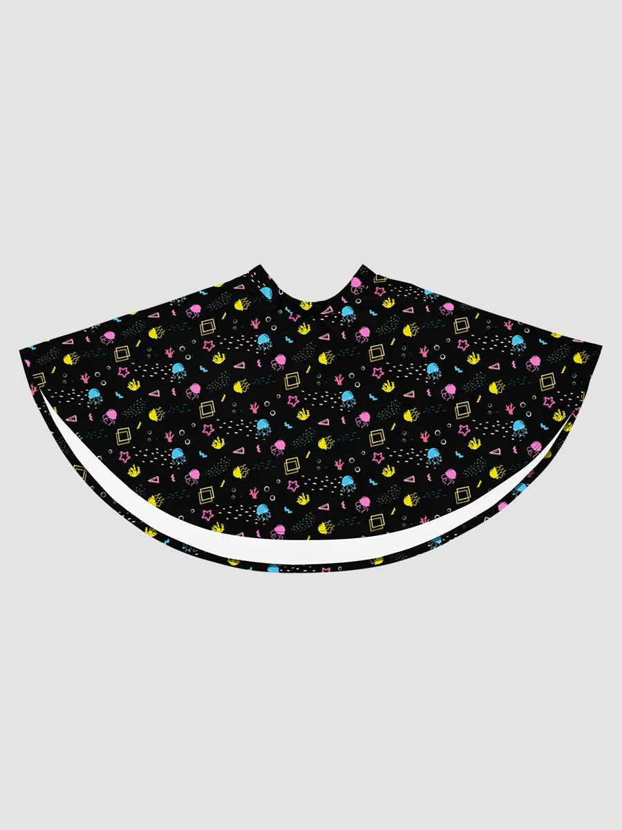 Shifty Seas dark pattern skater skirt product image (3)