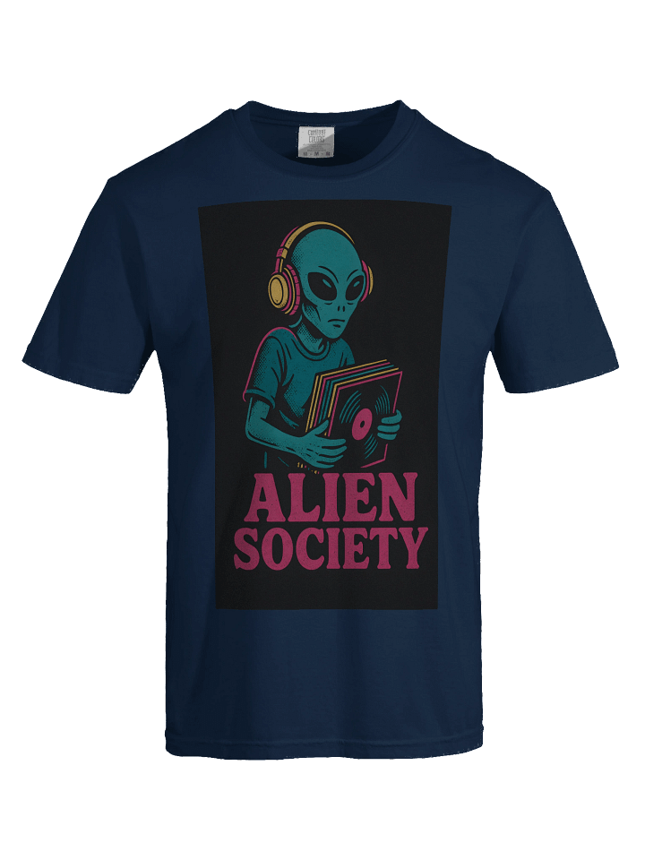 Alien Society Vinyl Vibes T-Shirt product image (1)