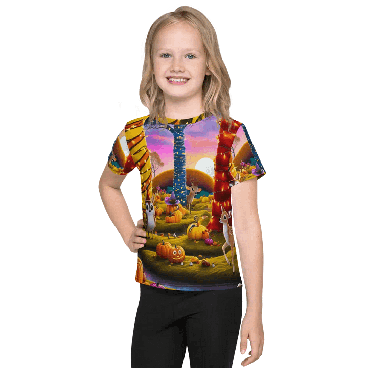 Boo-tiful Pumpkins Bash Kids T Shirt product image (1)