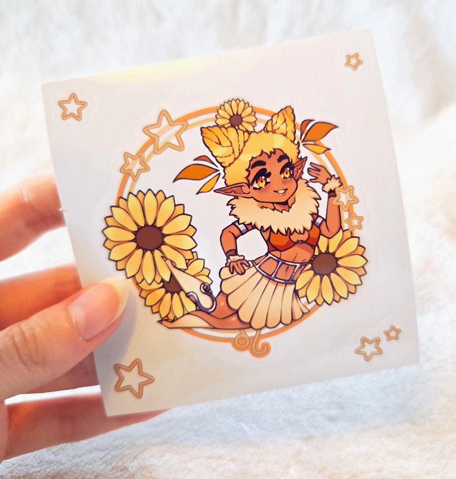 LEO ✩ Zodiac Chibi Sticker product image (5)