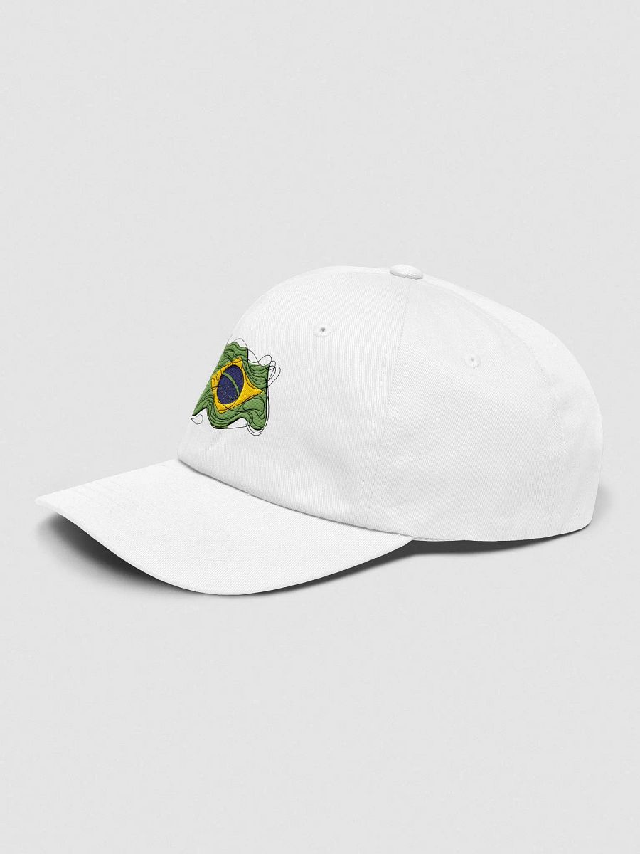 Brazilian Flag Line Art Dad Hat product image (12)