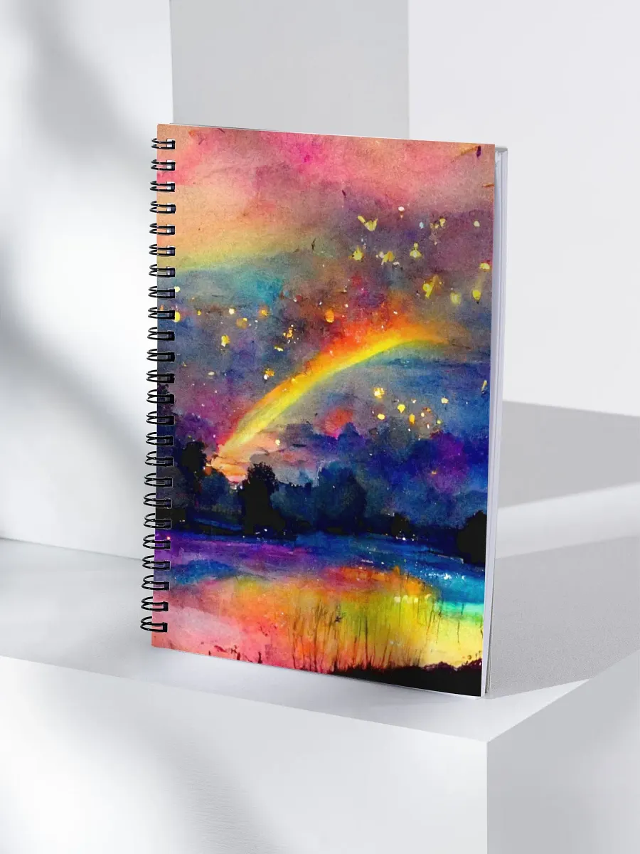 Dreamscape Reflections Spiral Notebook product image (4)