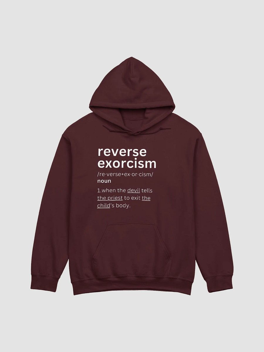 Reverse Exorcism Hoodie product image (1)